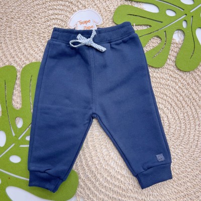  Inverno 2025 - Conjunto Doguinho Fantasiado Casaco Moletinho e Calça Moletom - Azul